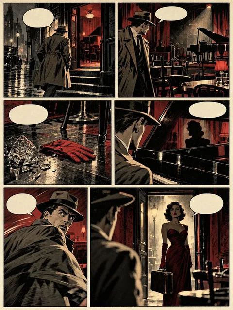 AI 漫画